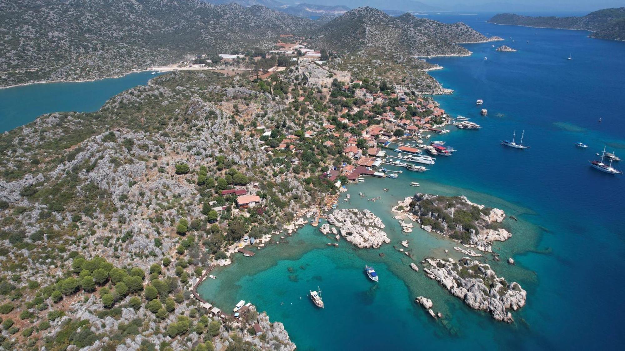Blue Cruise Otel Kaş Dış mekan fotoğraf