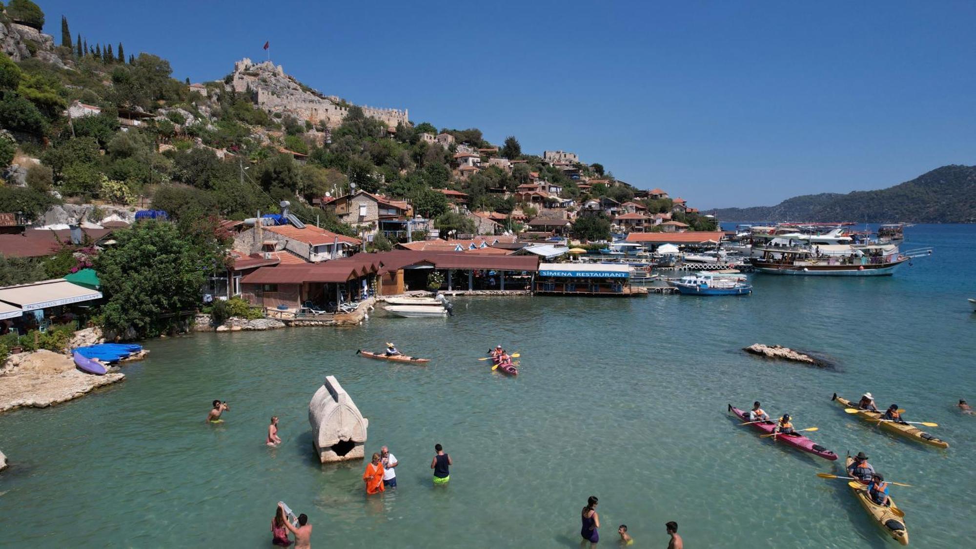 Blue Cruise Otel Kaş Dış mekan fotoğraf