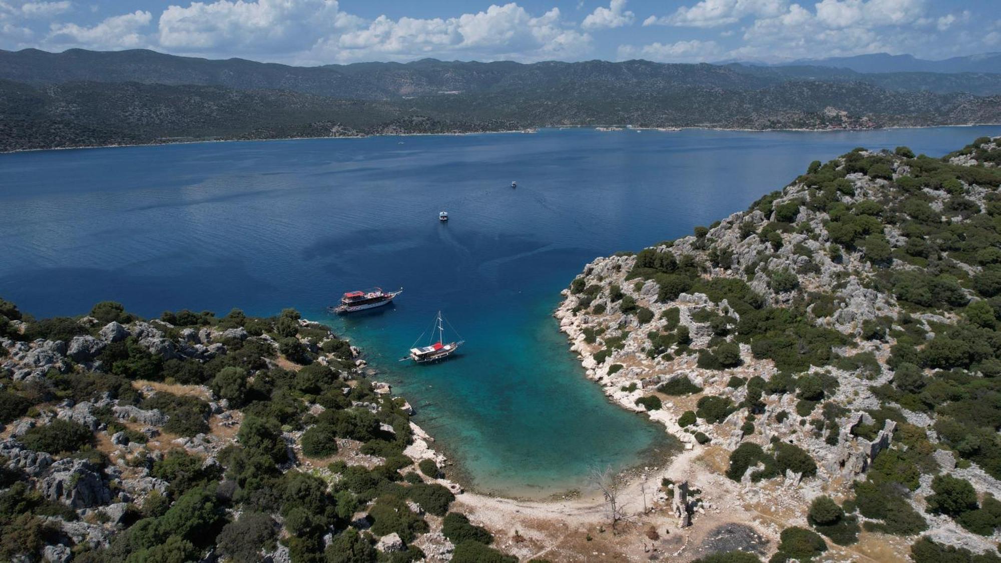 Blue Cruise Otel Kaş Dış mekan fotoğraf